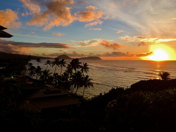 Here comes the sun! ~ Holly Bergosa